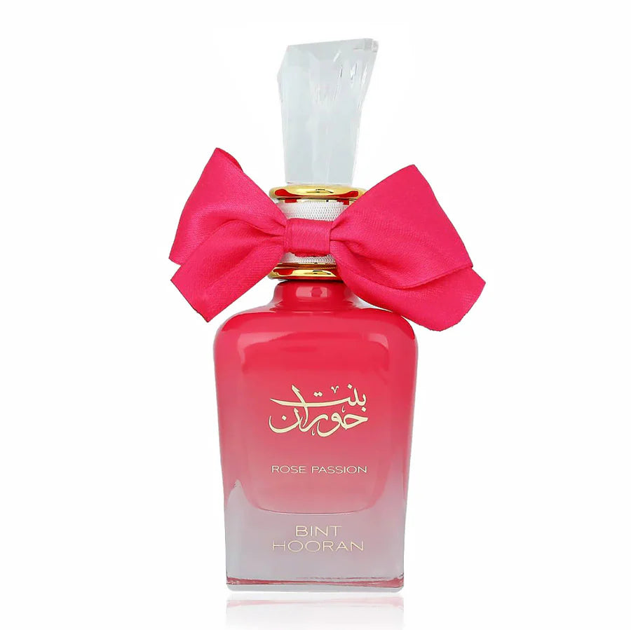 Bint Hooran Rose Passion 100ml Eau de Parfum - Sweet Rose Candy Fruity Vanilla Perfume for Women Floral Fruity Gourmand Scent Long Lasting Arabian Perfume with Sandalwood Notes