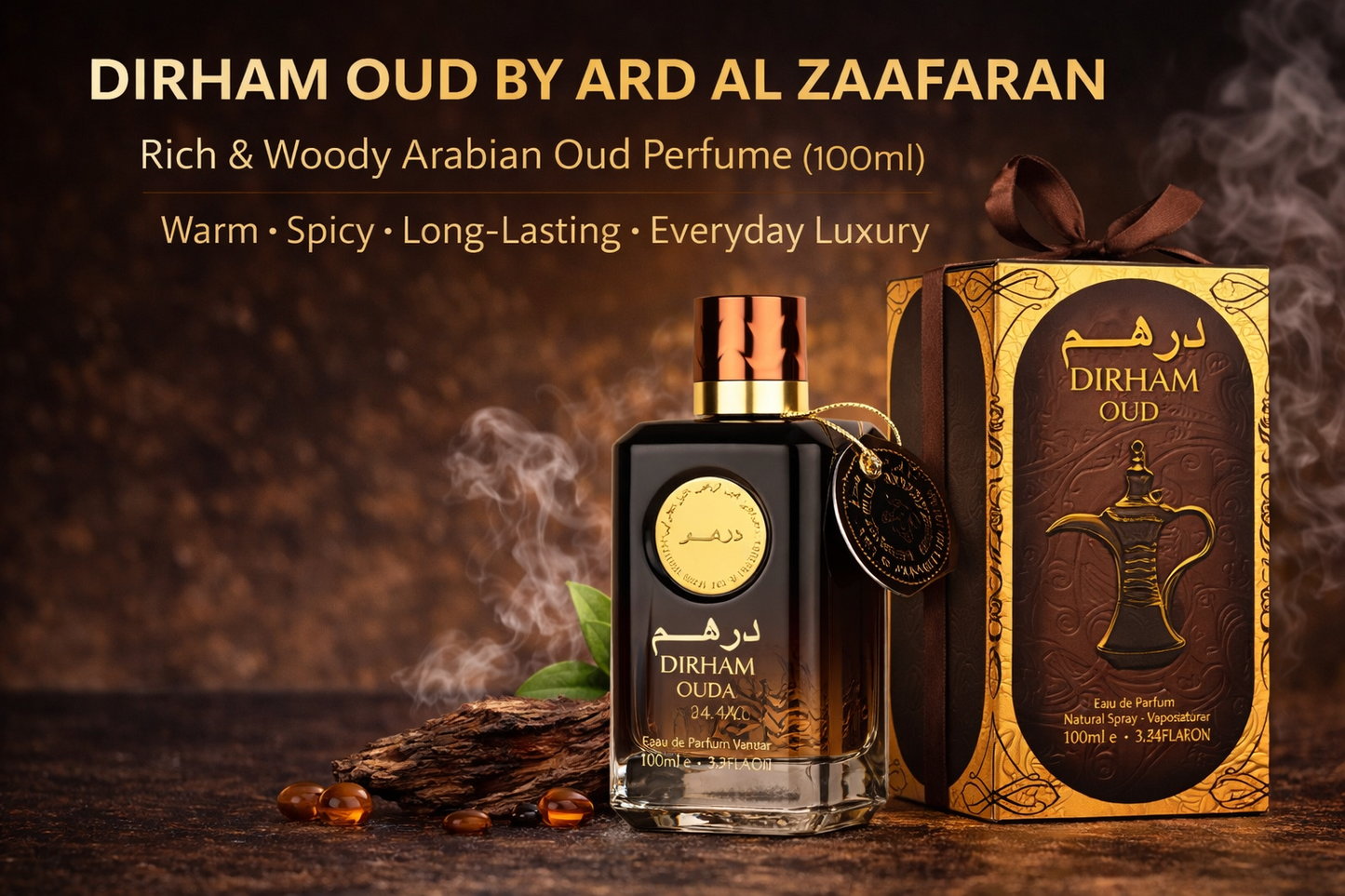 Dirham Oud Original 100ml Ard Al Zaafaran Eau De Parfum for Men