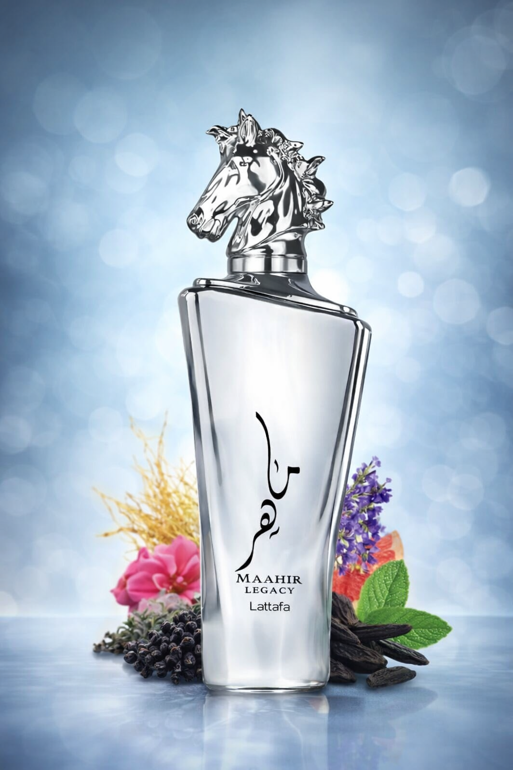 Lattafa Maahir Legacy Perfume 100ml EDP - Luxurious Eastern Fragrance with Bergamot & Vanilla Notes