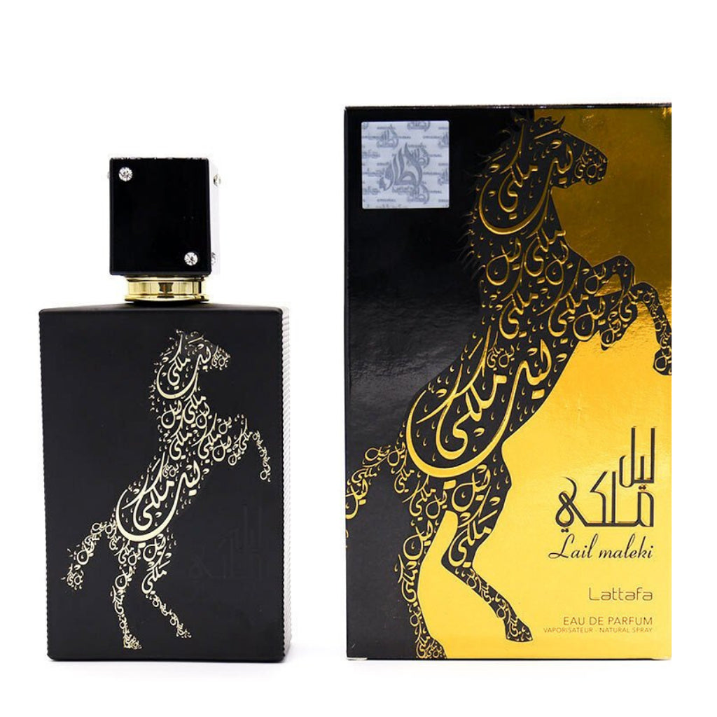 Lail Maleki by Lattafa – Dark Fruits, Floral Spice & Amber Oud Luxury (100ml EDP)