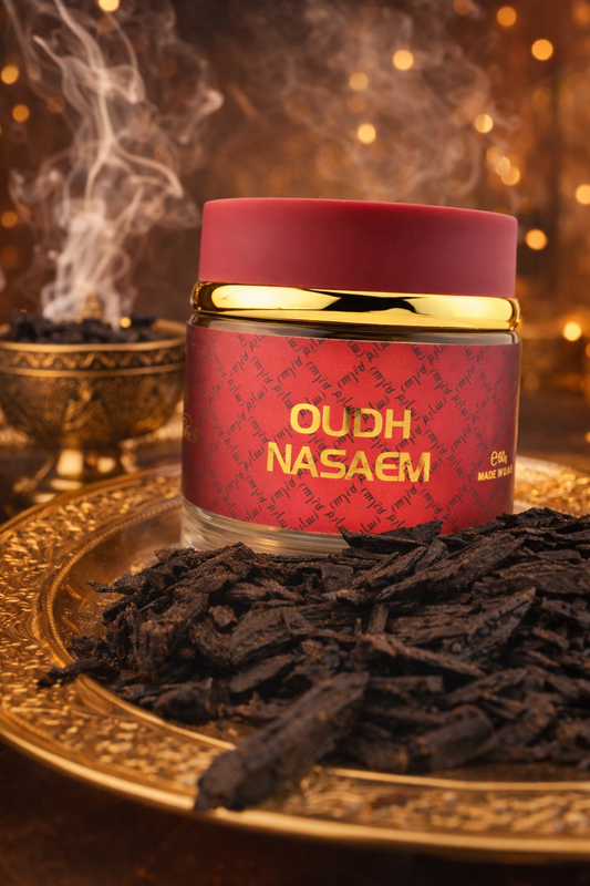 Oudh Nasaem Bakhoor 60g – A Luxurious Arabian Oud Aroma for Your Home