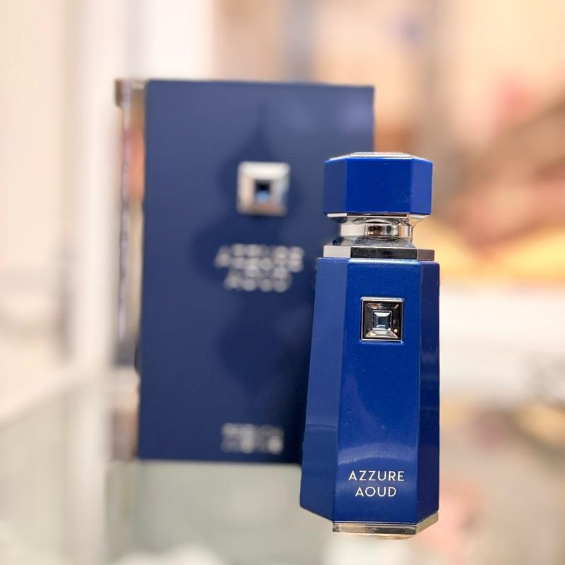 French Avenue Azzure Aoud 100ml Eau De Parfum - Saffron, Passion Fruit & Rose Notes - Oriental Woody Fragrance for Luxurious Elegance