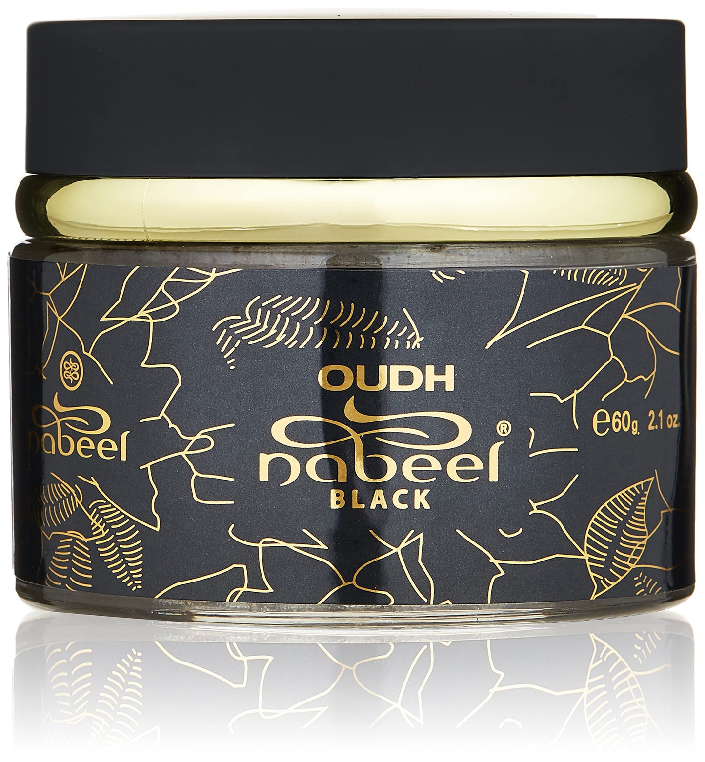 OUD NABEEL BLACK – Luxury Arabian Bakhoor (60g)  Deep • Smoky • Oud-Rich • Long-Lasting