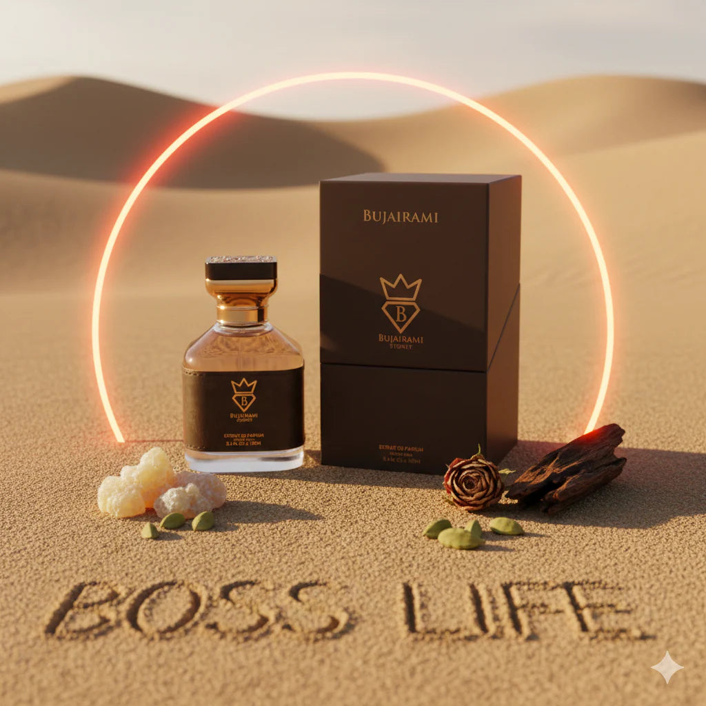 Boss Life by Bujairami – Fresh Citrus, Aromatic Woods & Confident Amber (100ml EDP)