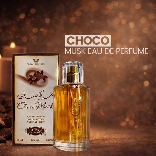 Original Chocolate Choco Musk 50ml EDP Spray Attar Itr Perfume for Men and Women