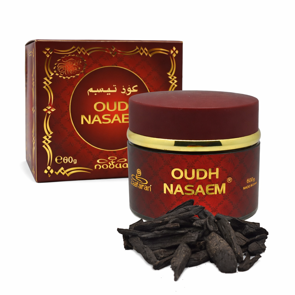 OUD NASAEM BAKHOOR – Luxurious Arabian Incense (60g)  Warm • Aromatic • Traditional • Long-Lasting