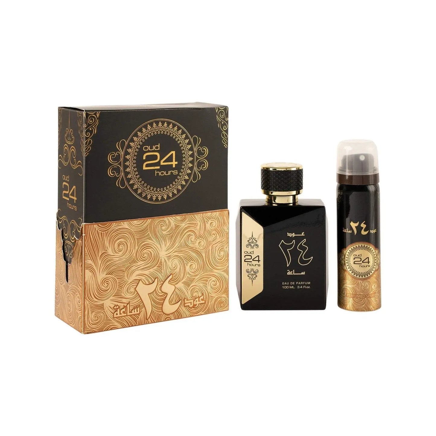 Oud 24 Hours by Ard Al Zaafaran – Dark Chocolate, Oud & Smoky Vanilla (100ml EDP)
